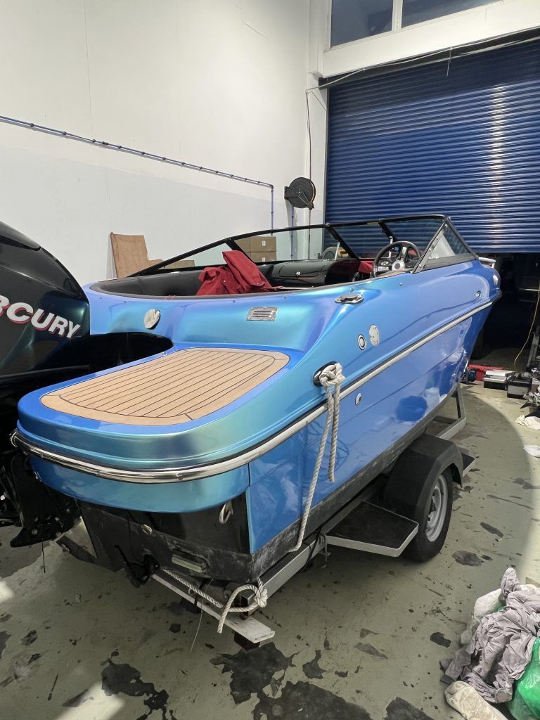 Premier yacht hull wrap full 6