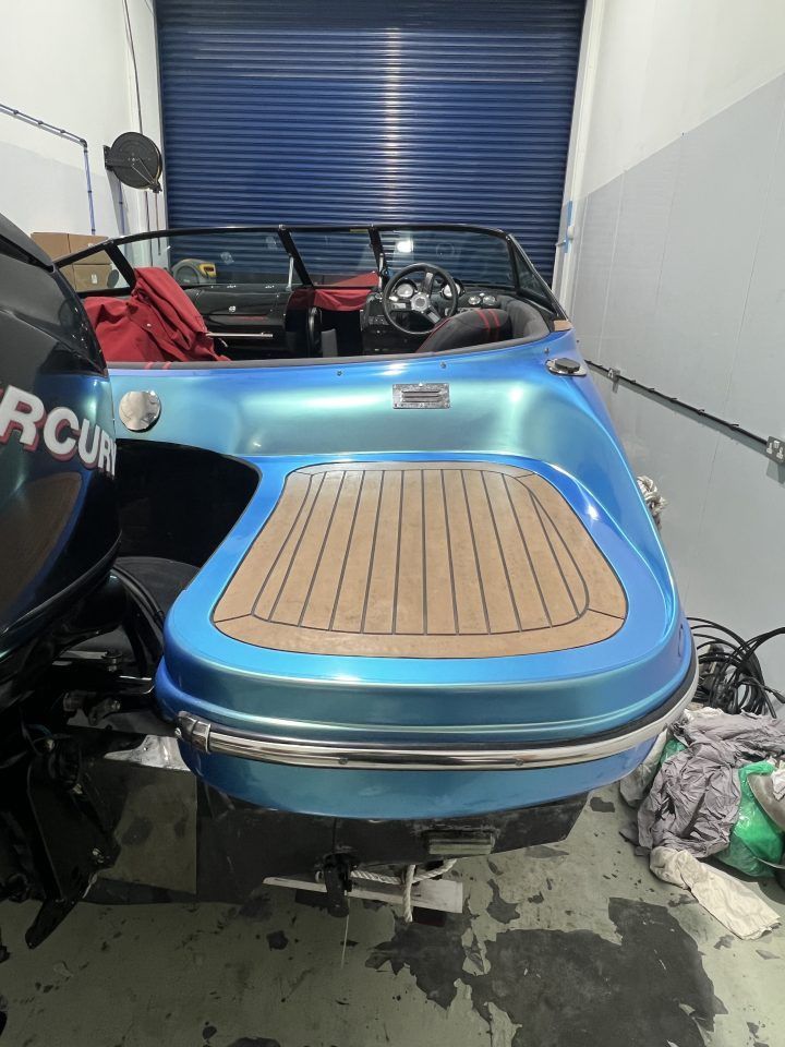 Premier yacht hull wrap full 7