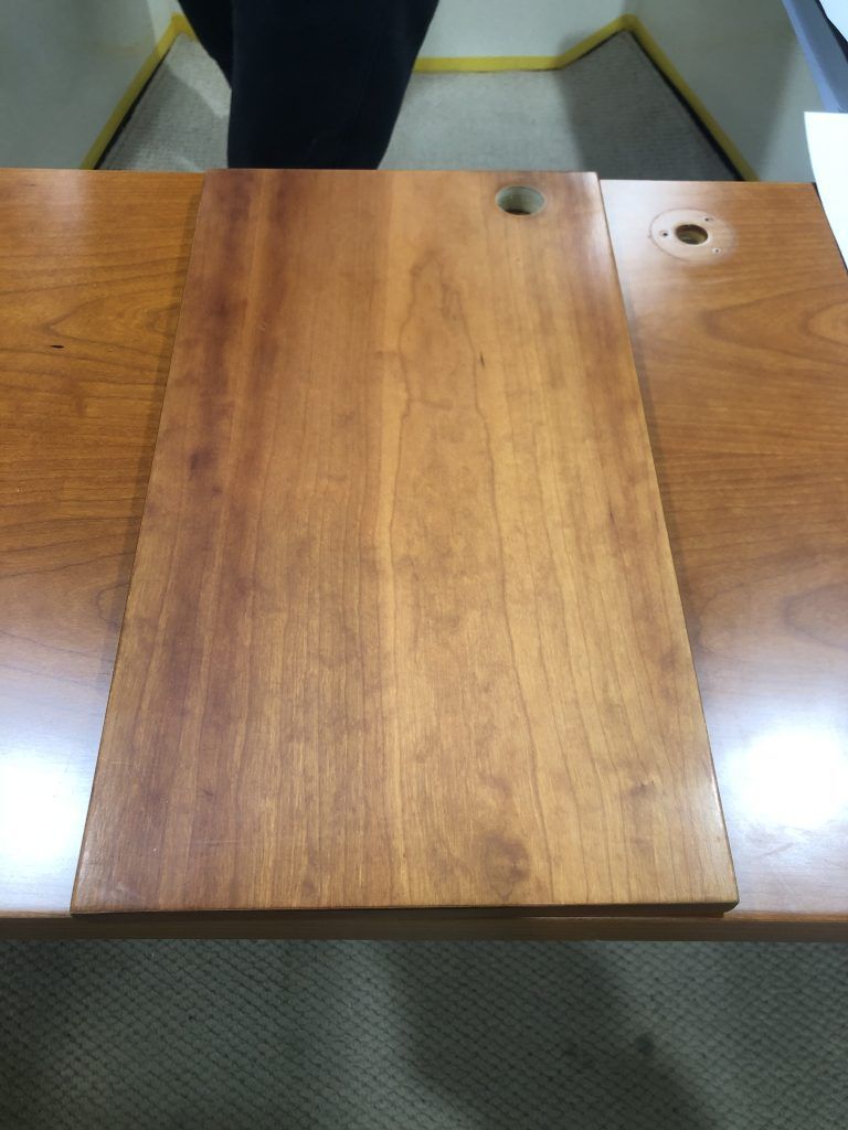 Premier yacht wrap interior table