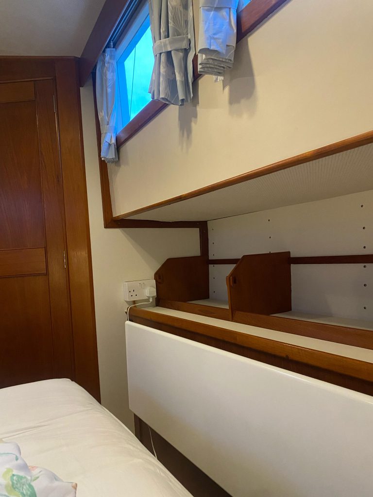 Premier yacht wraps bedroom wrap white 5