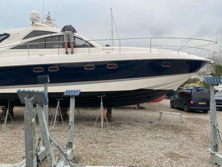Premier yacht wraps hull wrap a