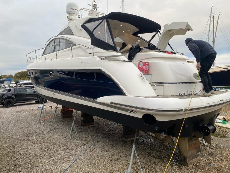 Premier yacht wraps hull wrap c