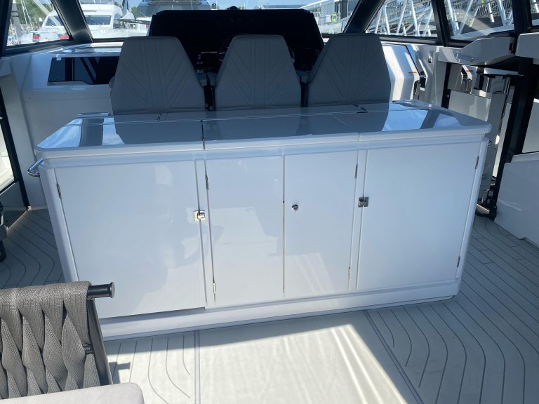 Premier yacht wraps interior doors grey 1