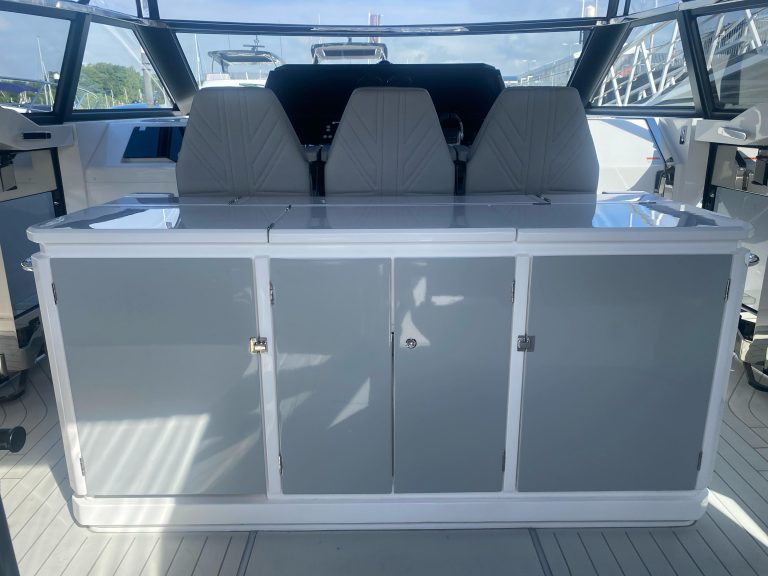 Premier yacht wraps interior doors grey 2