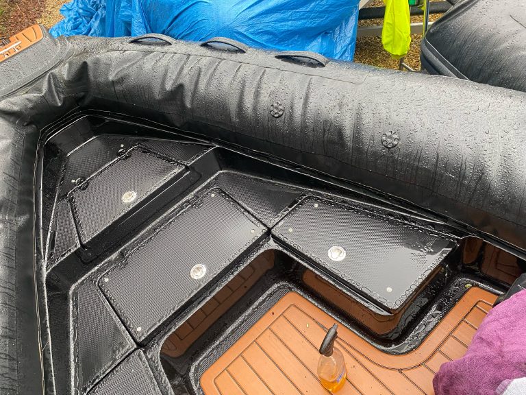 Premier yacht wraps rib side panel gloss 1